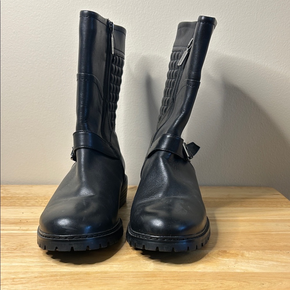 Blondo Black Leather Boots